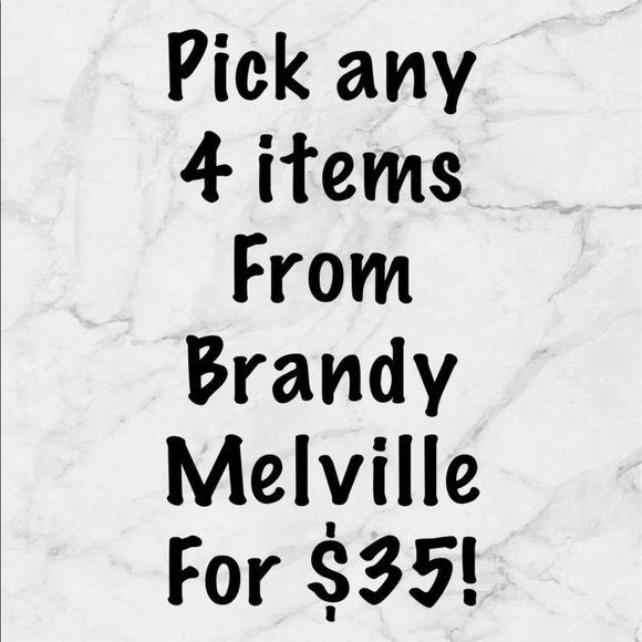 Brandy Melville Other Brandymelville Bundle Poshmark